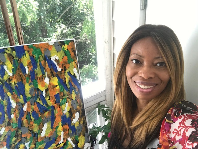 Participating artist Monica Lathan-Dye