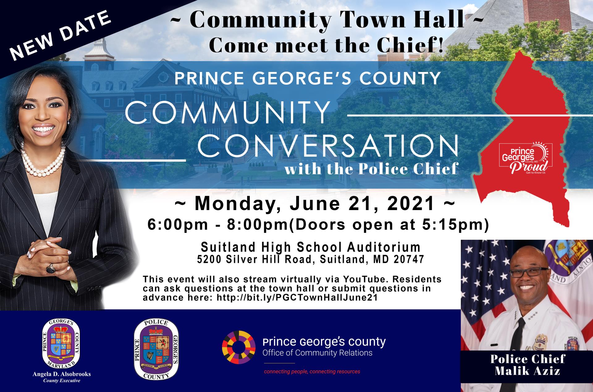 Police Chief Town Hall June 21