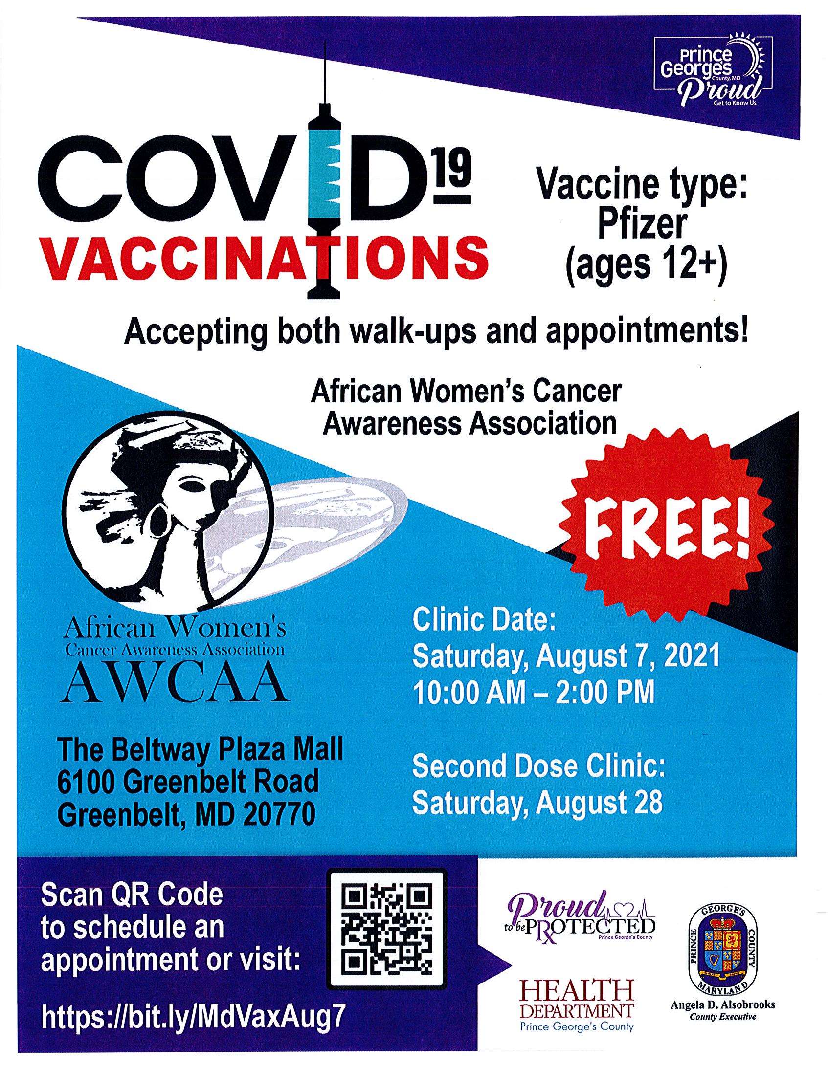 Back-to-School Vaccination Clinic 8.7.21