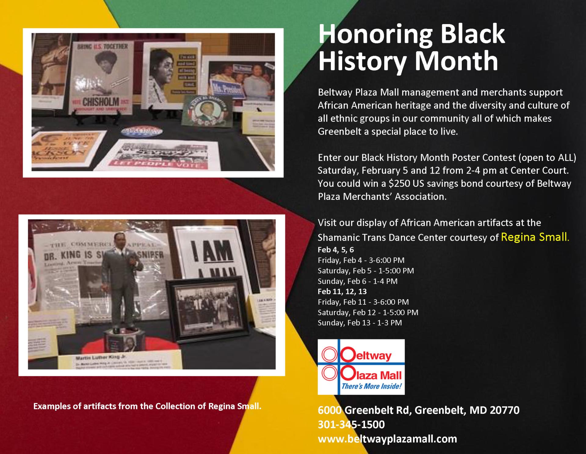 Honoring Black History Month