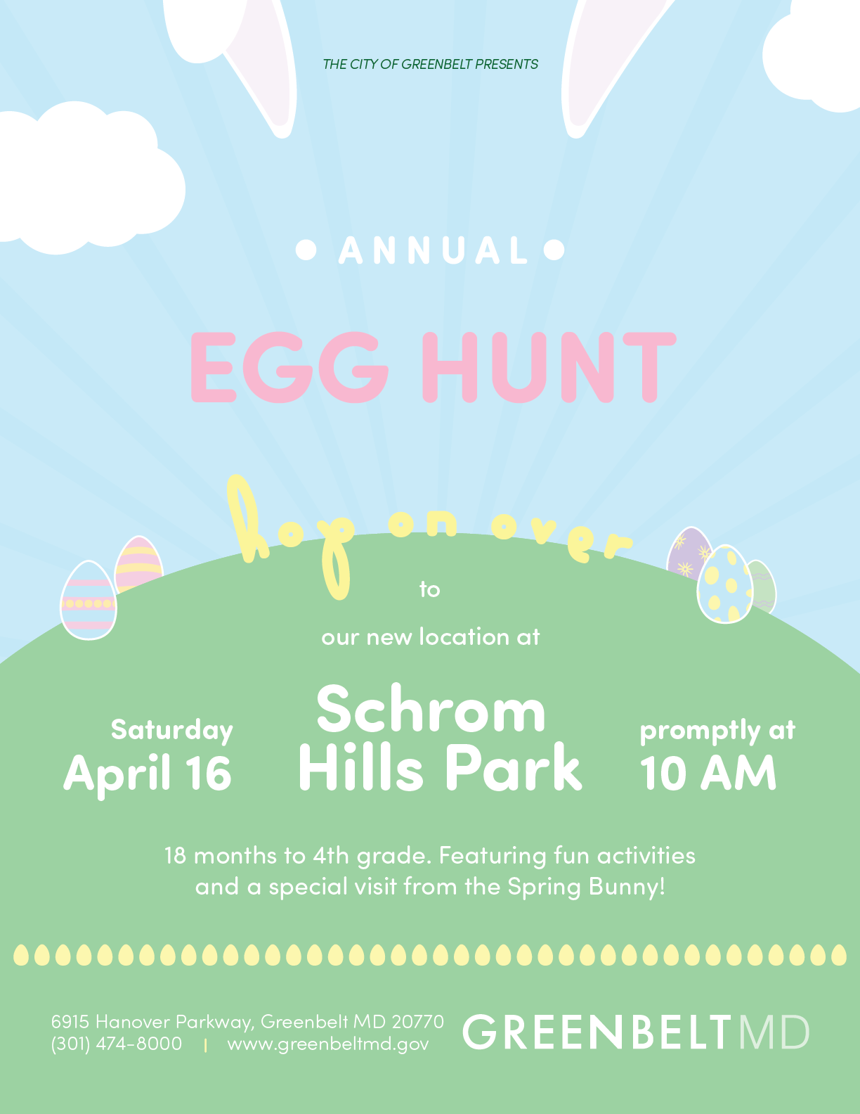 Egg Hunt Flyer 2022