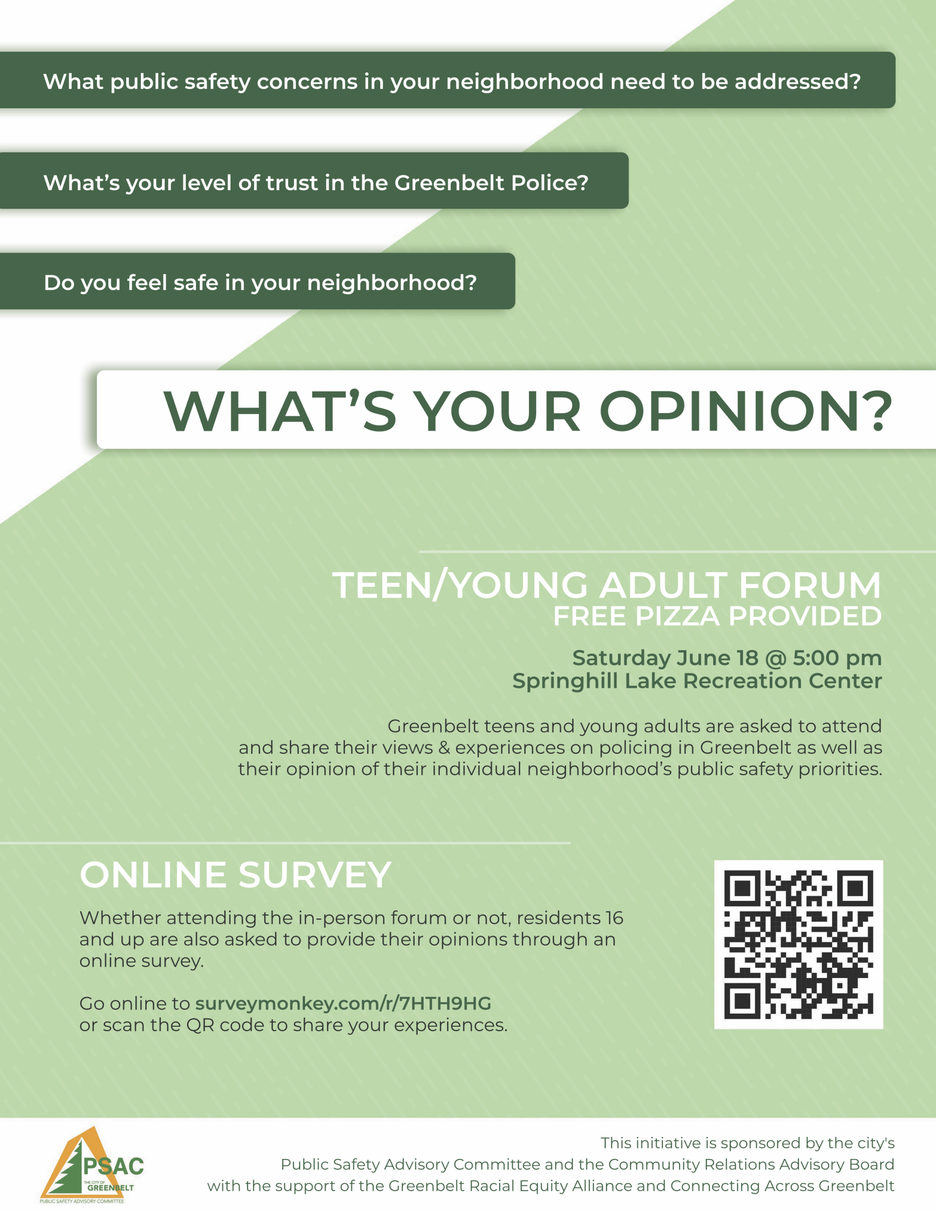 Flyer on policing survey & Teen_Young Adult forum_ENGLISH