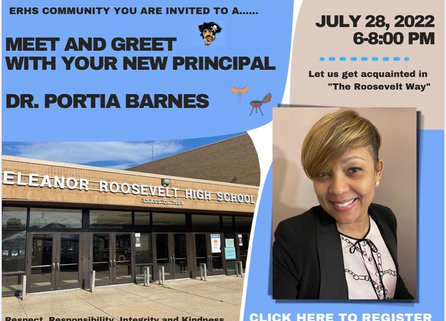 Dr. Portia Barnes Eleanor Roosevelt Principal