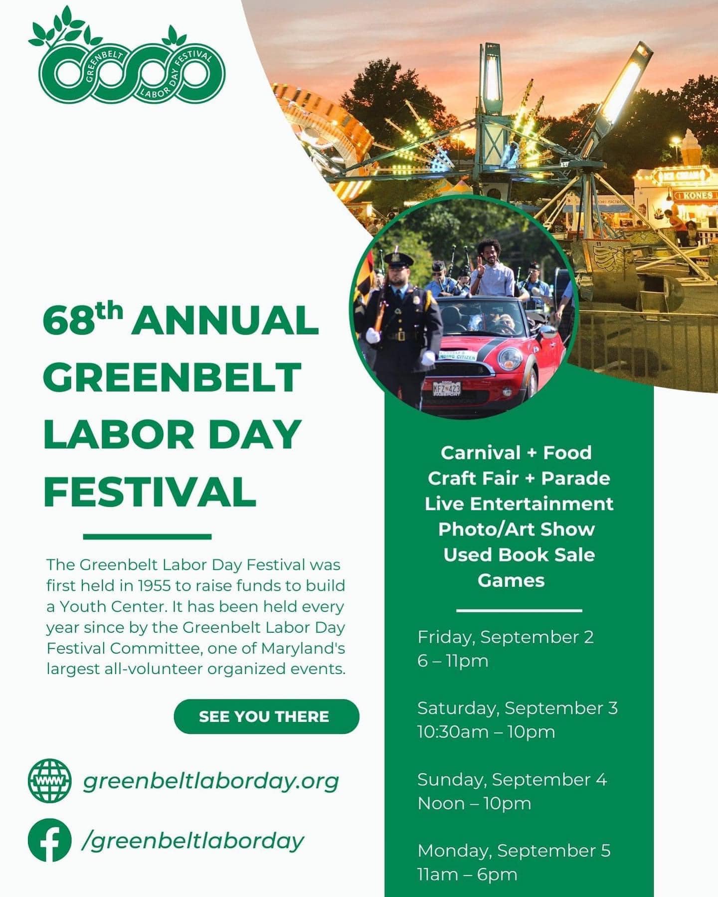 2022 Greenbelt Labor Day Festival