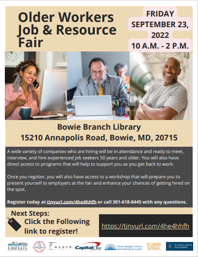 Older Workers Resource Fair 2022