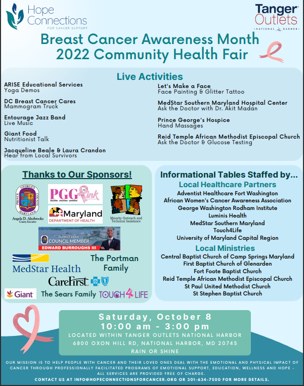 Tanger Health Fair 9.2022