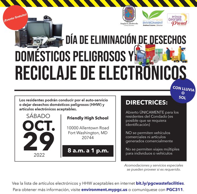 Waste Disposal Day Spanish