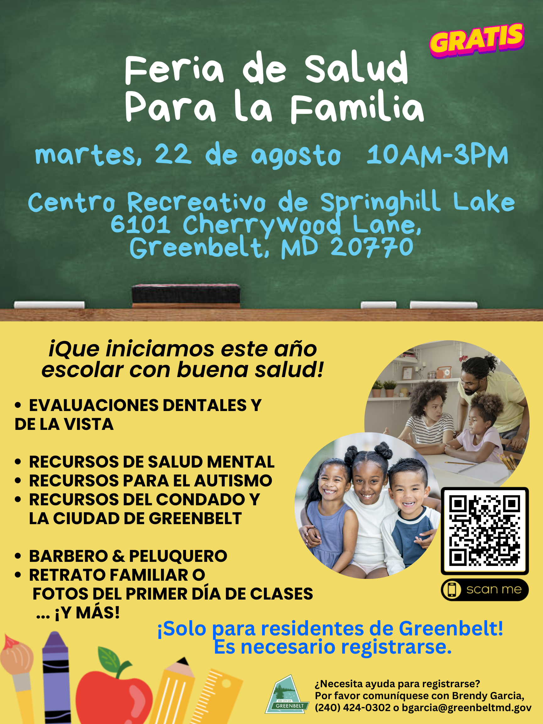 family health fair back to school