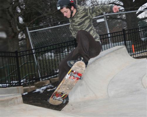 Person skateboarding