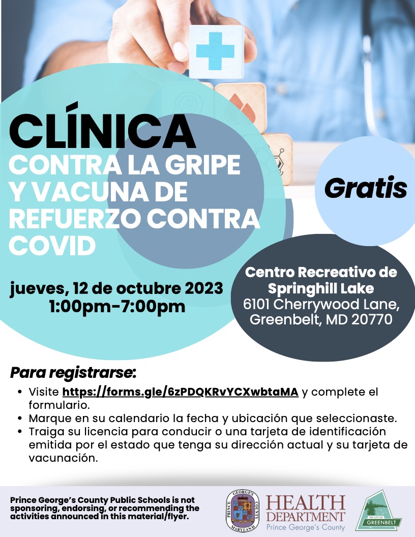 Free Flu Clinic (Oct 12 - ESP)