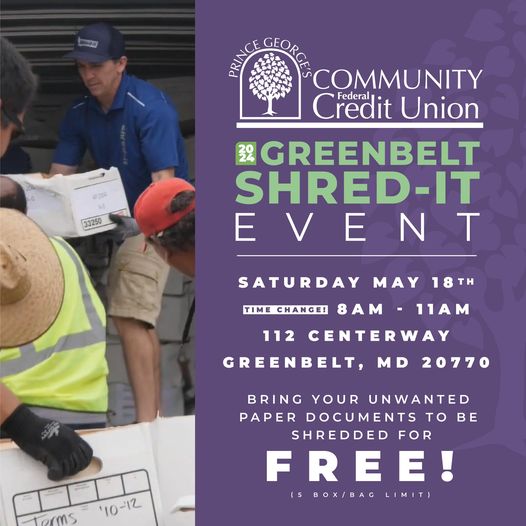 Shred It Event 5.18.2024