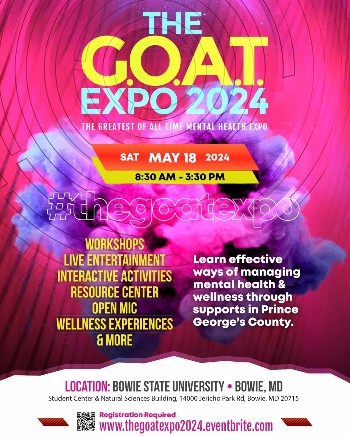 2024 GOAT Mental Health Expo