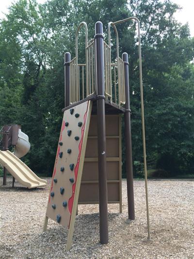 Small climbing wall